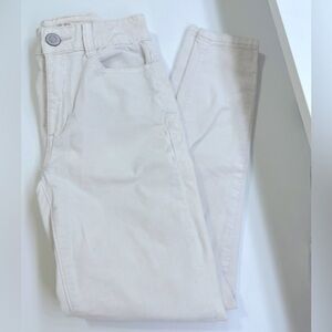 White SO skinny jeans size 0